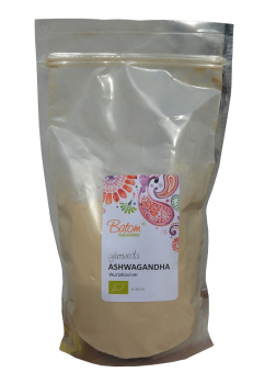 Ashwagandha bio zermahlen 500g, Withania somnifera, stärkt Nerven, für Schlaf, bei Angst, entzündungshemmend, Aphrodisiakum man, frau